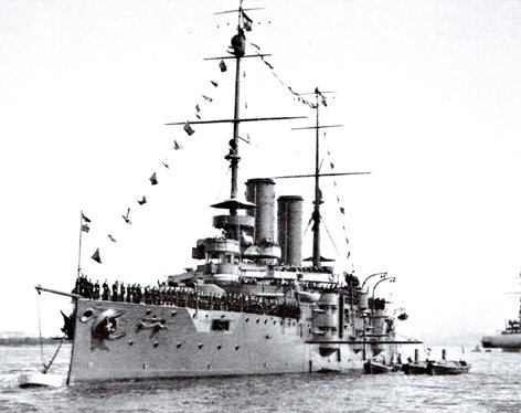 bitevní loď S.M.S. Habsburg